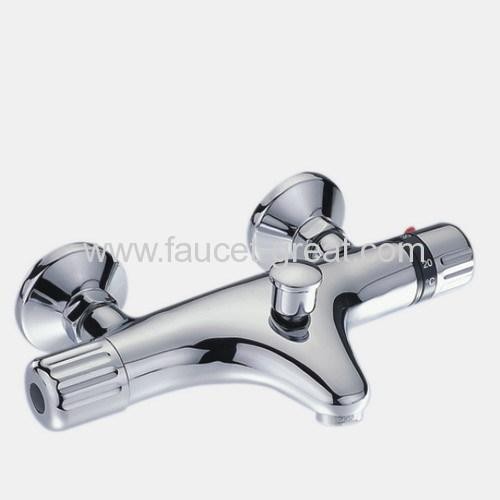 Thermostatic bath faucets