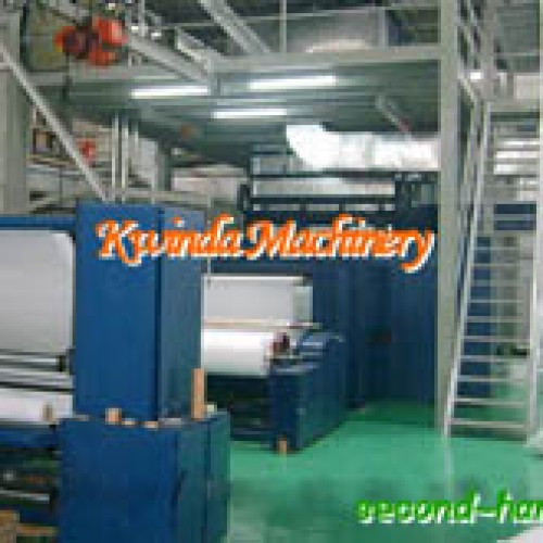 Second-hand spun bonded nonwoven machine