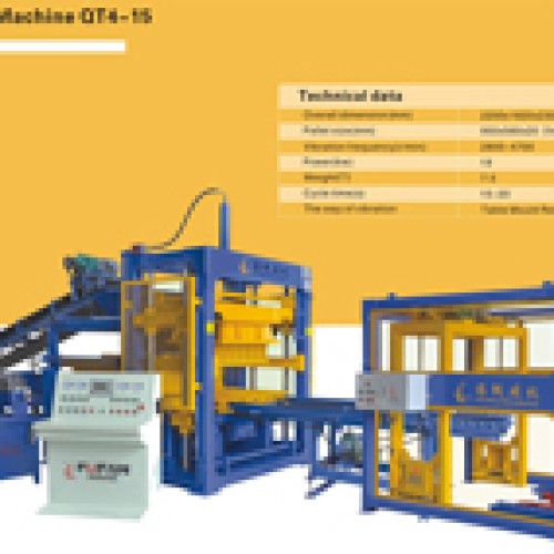 Block making machinery qt4-15