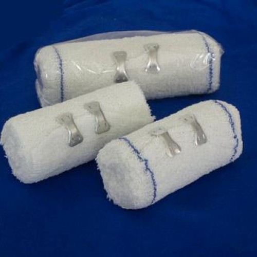 Elastic bandage of pure cotton