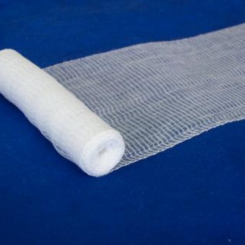 Absorbent gauze bandage