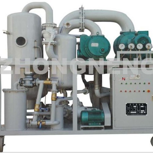 Transformer oil vacuum purifier system