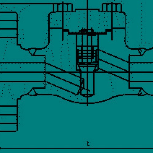 Lift check valve