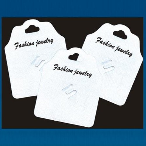 Jewelry packing cards / hang tag