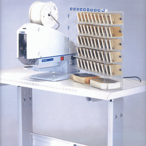 Plastic staple attacher