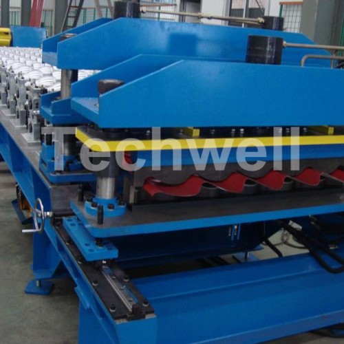 Glazed tile roll forming machine,steel tile roll forming machine