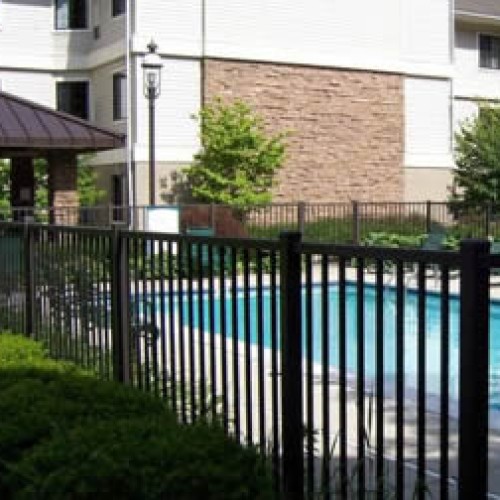 Safety pool fence