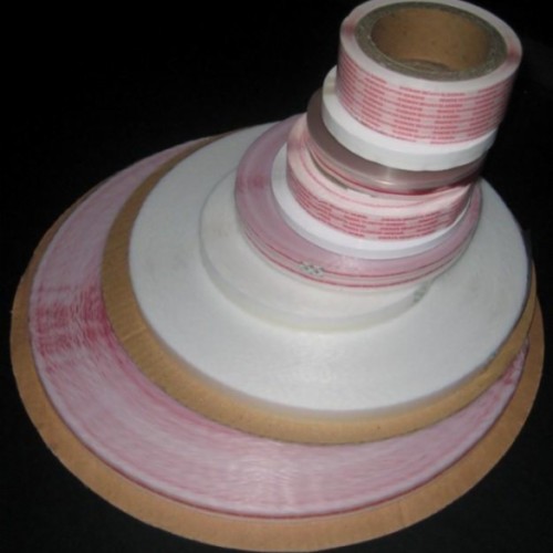 Spool bag sealing tape