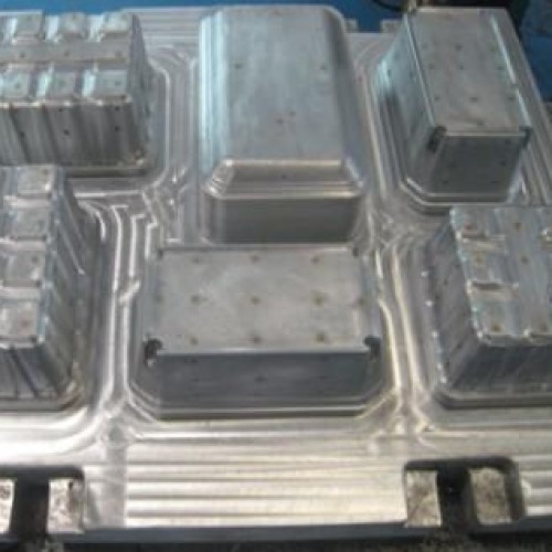 Pulp molding industrial packaging dies