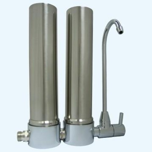 Countertop water filter(stainless steel)