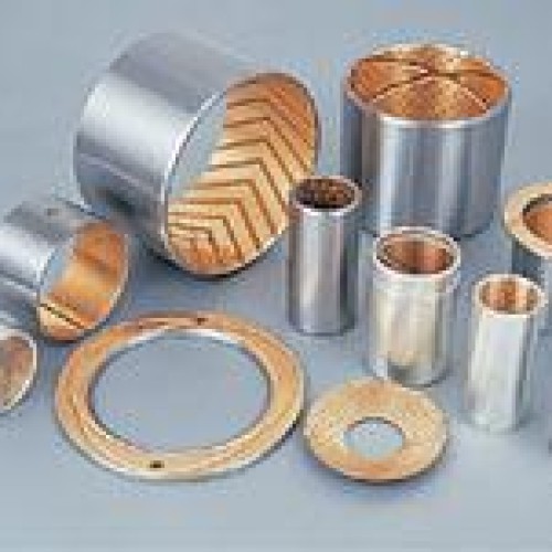 Bimetal bushing, oilless bearing