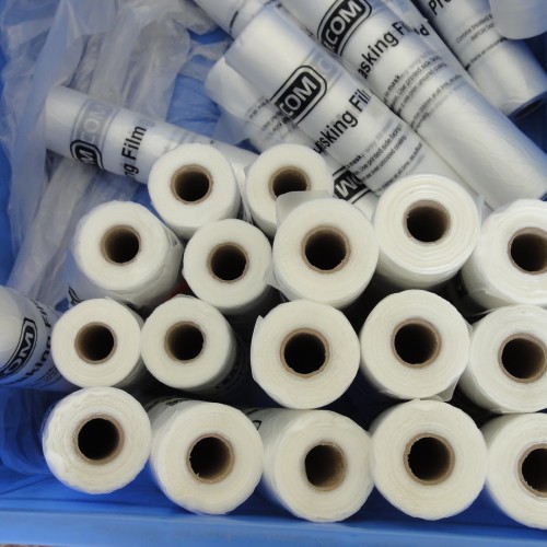Prefolded masking film
