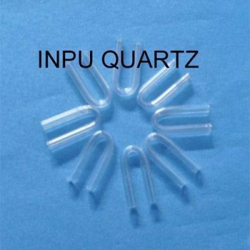 U shape quartz glass tube