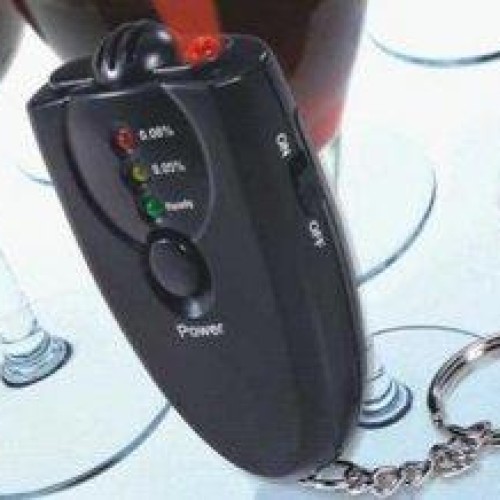 Led breath alcohol tester