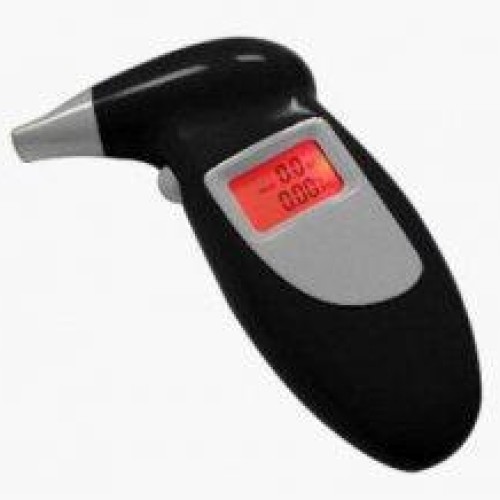 Digital display alcohol breath tester