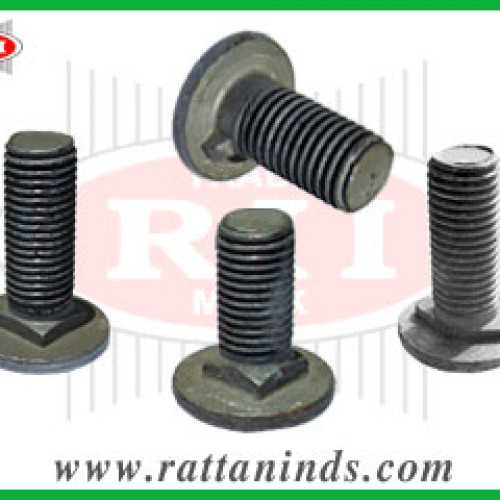 Road crash barrier fasteners