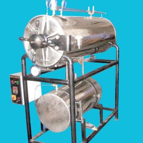 Horizontal autoclave