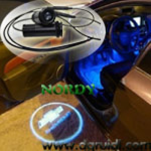 3w novel design auto decoration light car logo shadow light