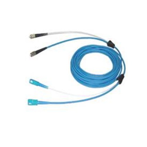 Armored fiber optic patch cable