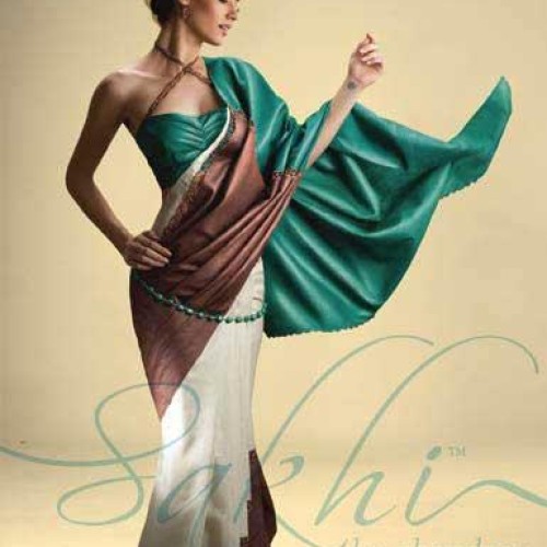 Pure chiffon saree