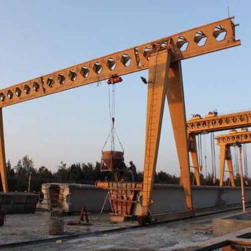 Single girder gantry crane