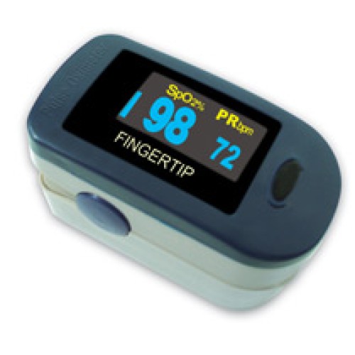 Finger tip pulse oximeter