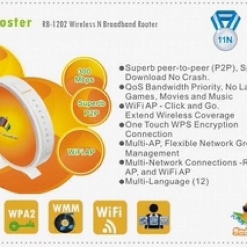 Wireless n broadband router