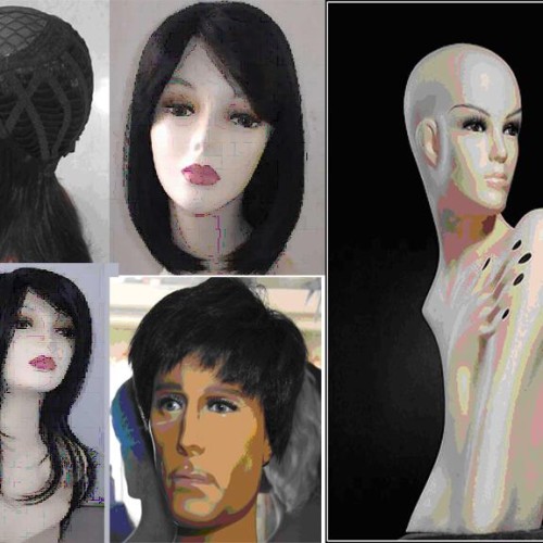 Wigs and toupies
