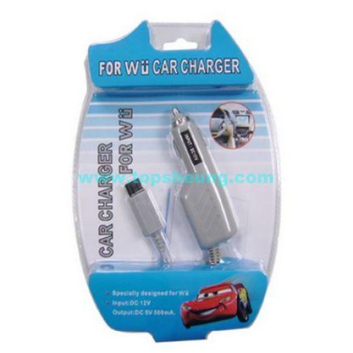 Wii car charger 12v/2a