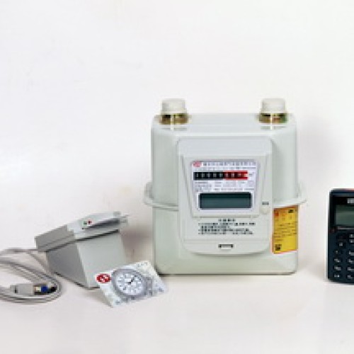 Ic card domestic  gas meter
