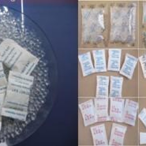 Silica gel desiccant for packaging