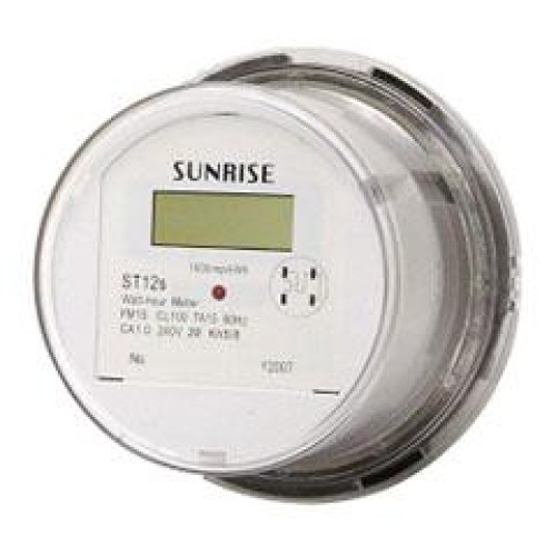 Single phase ansi residential electricity meter