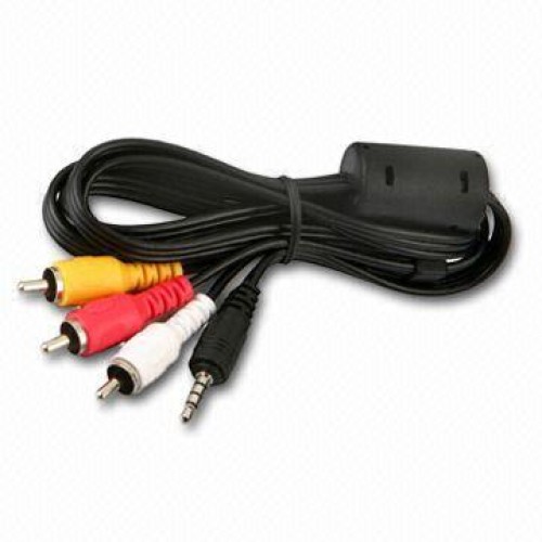 Dc3.5 to 3rca cable av cable