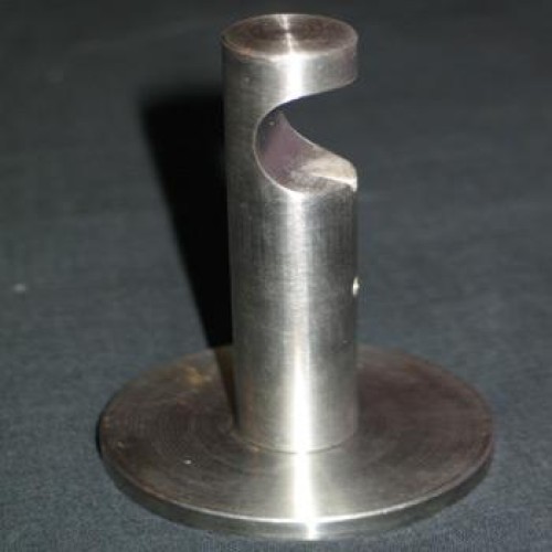 Stainless steel single pole bracket