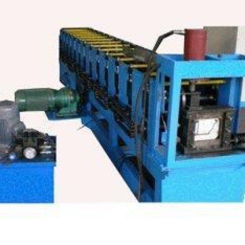 Gutter roll forming machine