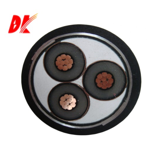 XLPE insulated armoured copper cable