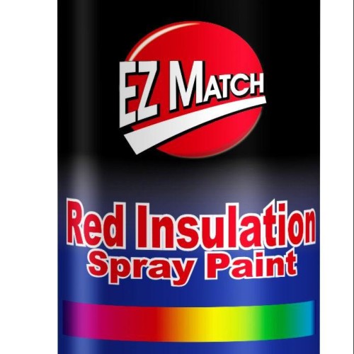 Red insulation spray paint