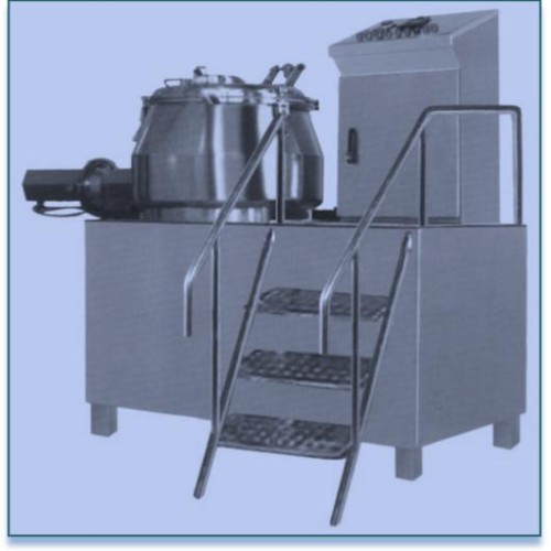 Rapid mixer granulator