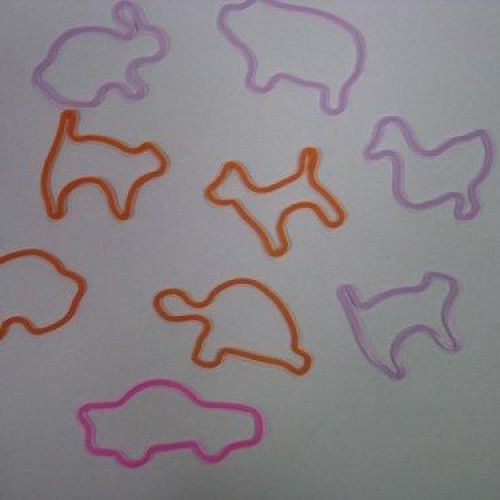 Silicone animal band elastic hair band