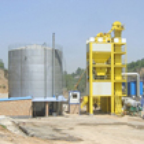 Mobile asphalt plant