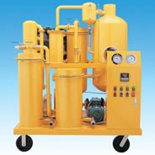 Lubrication oil regeneration plant