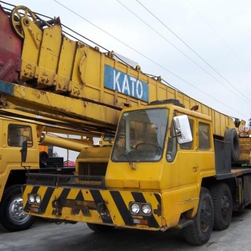 Used kato 50 ton nk500e crane