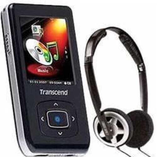 Transcend t-sonic 850 (8gb) mp3 player with free sennheiser-headphone