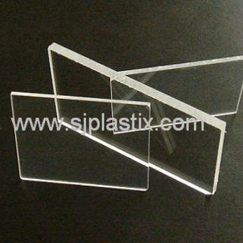 Transparent acrylic sheet