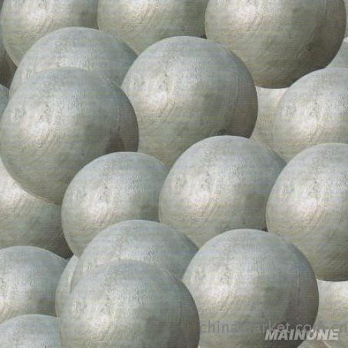 Forged steel grinding ball