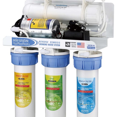 5-stage r.o. filtration system