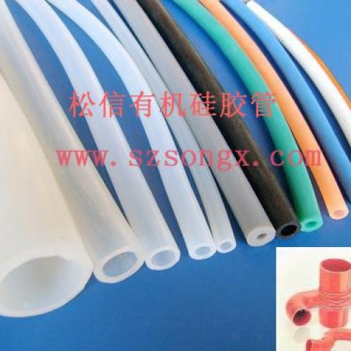 Silicone rubber tube
