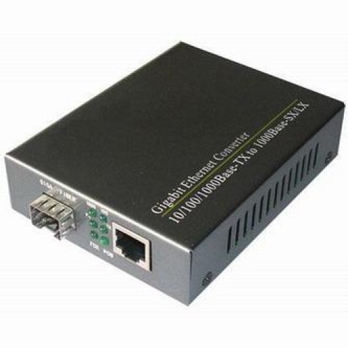 Gigabit ethernet media converter