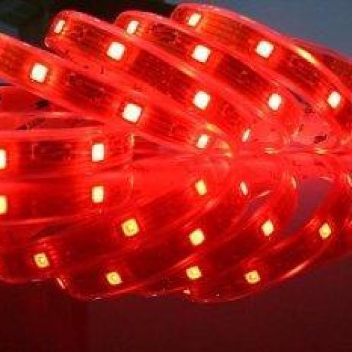 Red 5050 led strip flexible waterproof