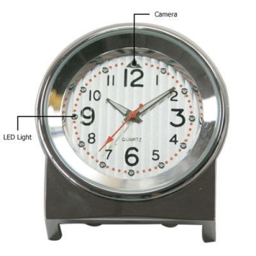 Table clock camera